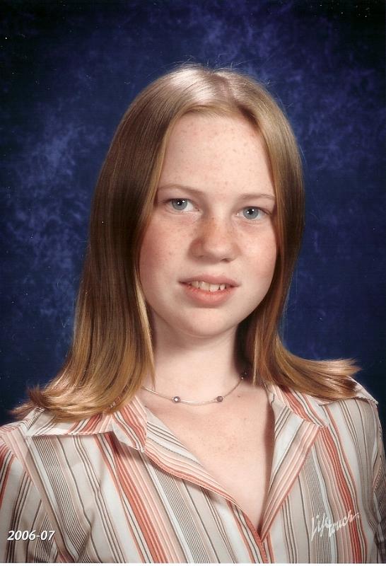 savannahschool06 This is Savannah's school picture from the 2006-07 school year.