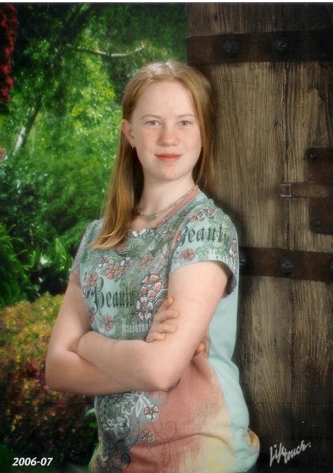 savannahspringpic This is Savannah's spring picture from the 2006-07 school year.
